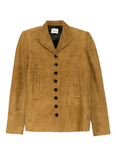 KHAITE suede jacket