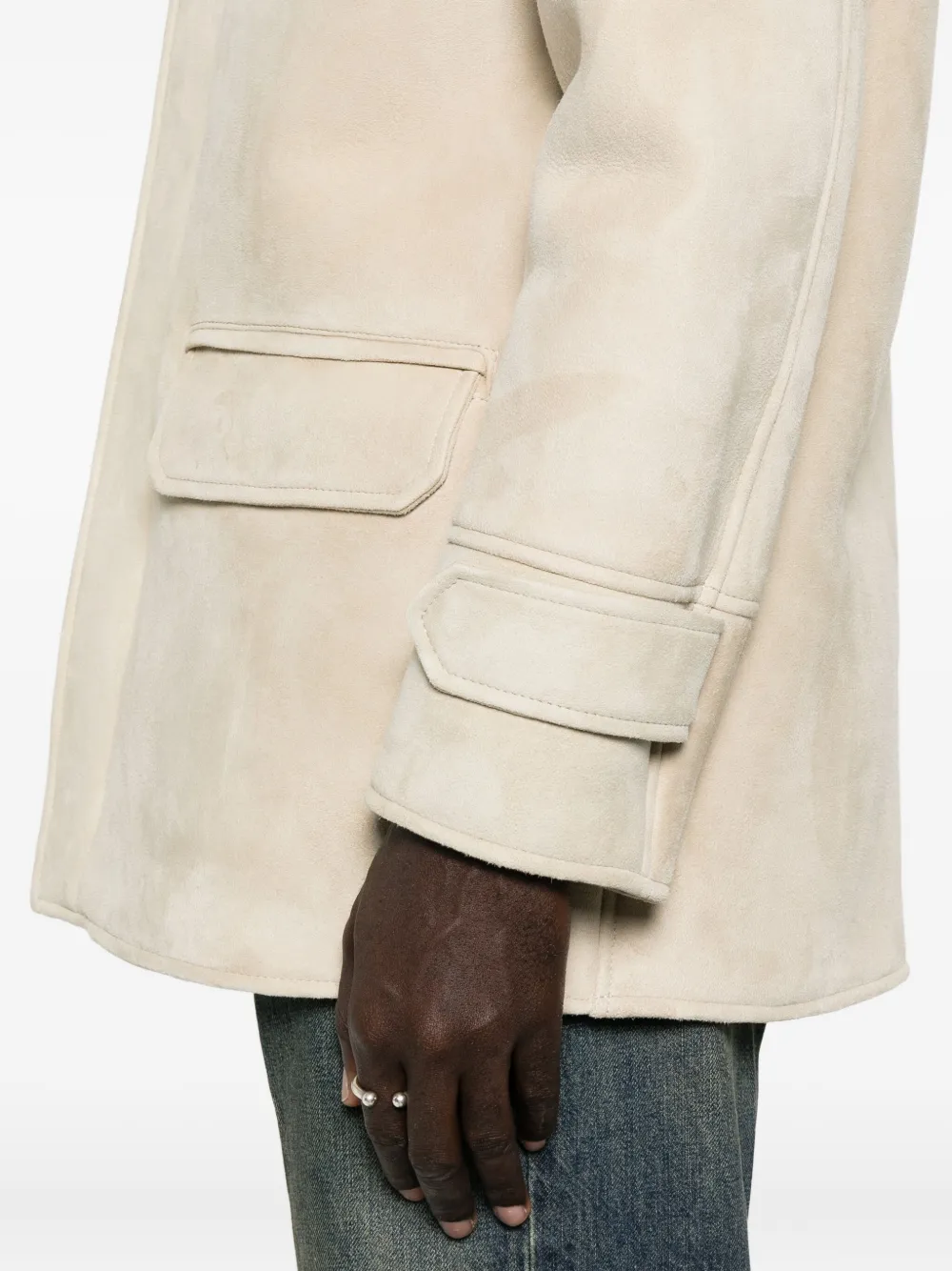 Dondup Hooded Jacket In Neutral