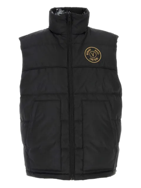 Versace Jeans Couture quilted reversible waistcoat 