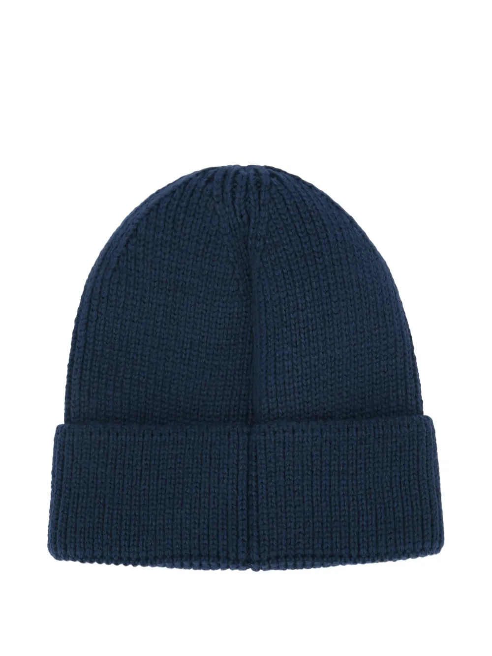 The North Face Muts met logo en omgeslagen rand - Blauw