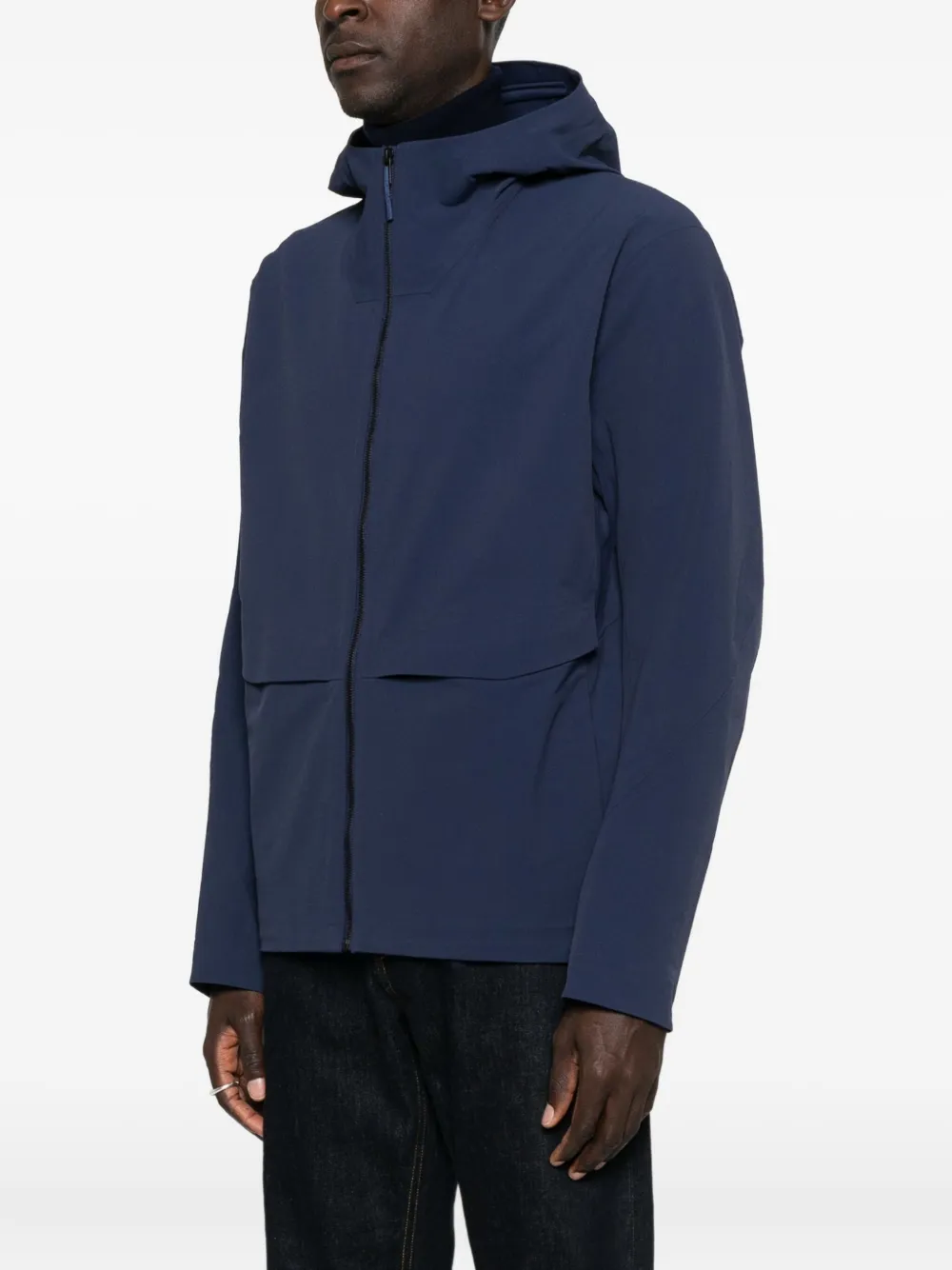 Veilance Jack met capuchon Blauw