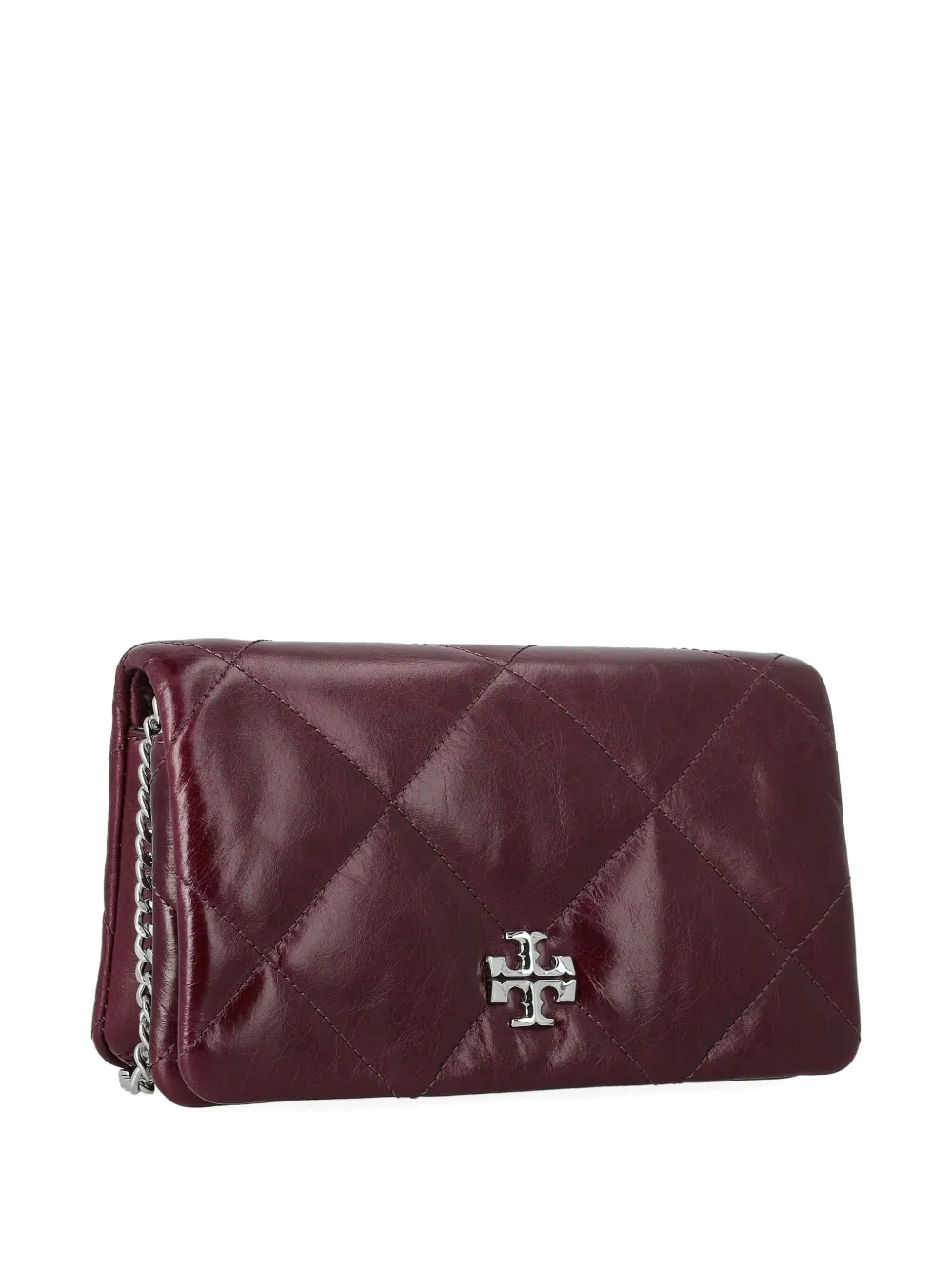 Tory Burch Kira Cross Body Bag In Burgundy