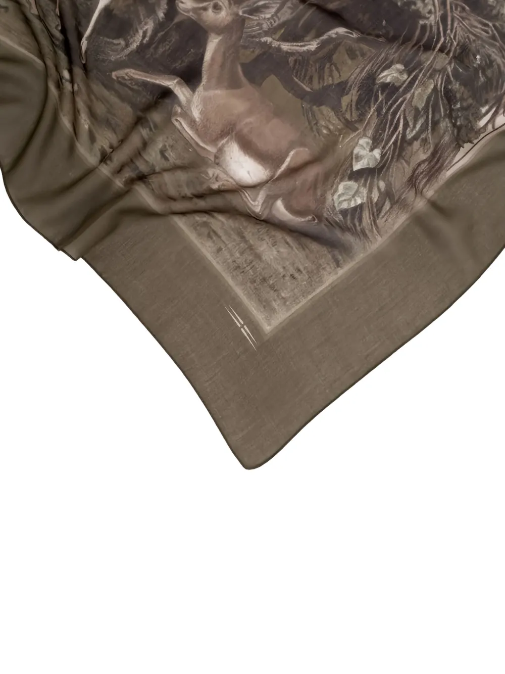 MAOULI Saïda print scarf - Beige