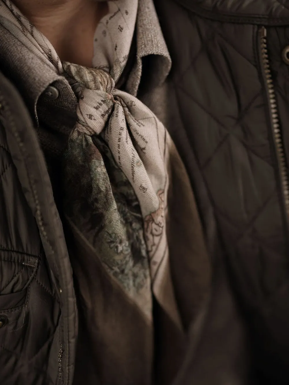 MAOULI Saïda printed scarf | Image 2