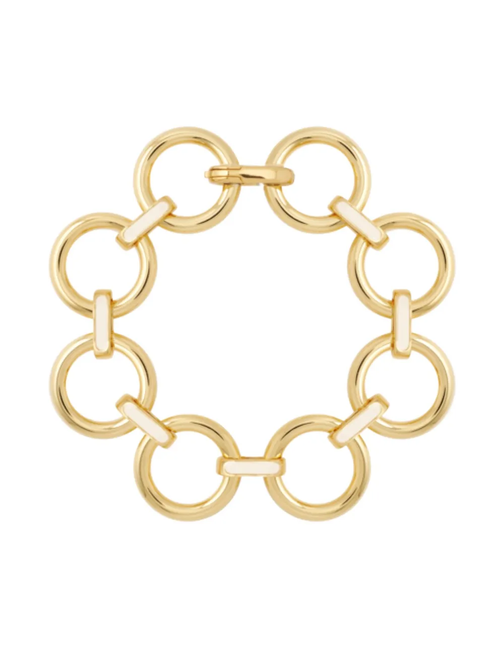 BANGLE UP Eyele ring-link bracelet | Gold | Image 1
