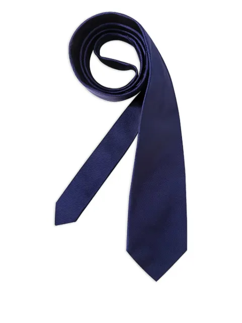 ASCOT textured silk tie