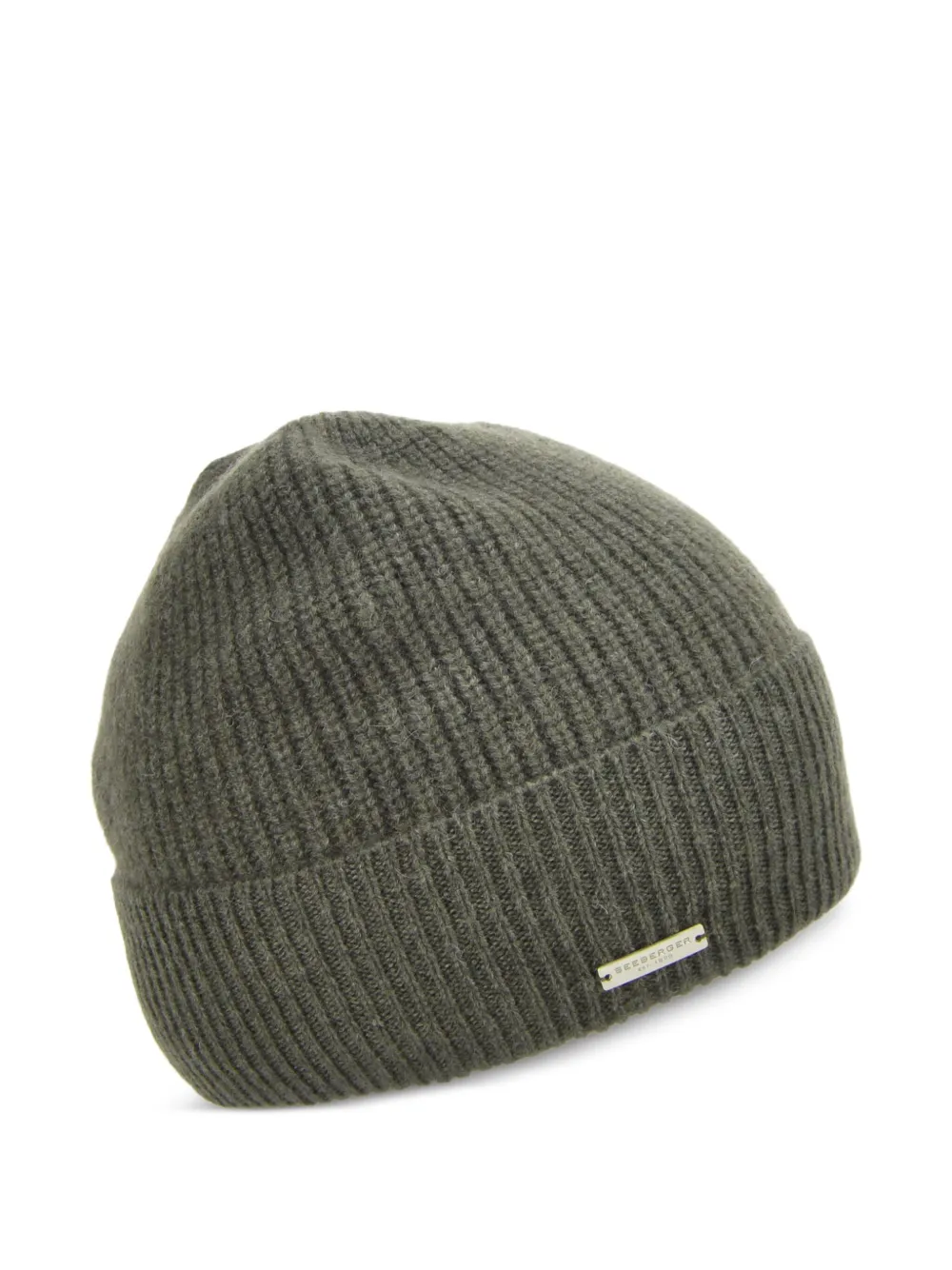 SEEBERGER Geribbelde muts met logoplakkaat | Heren | Image 2