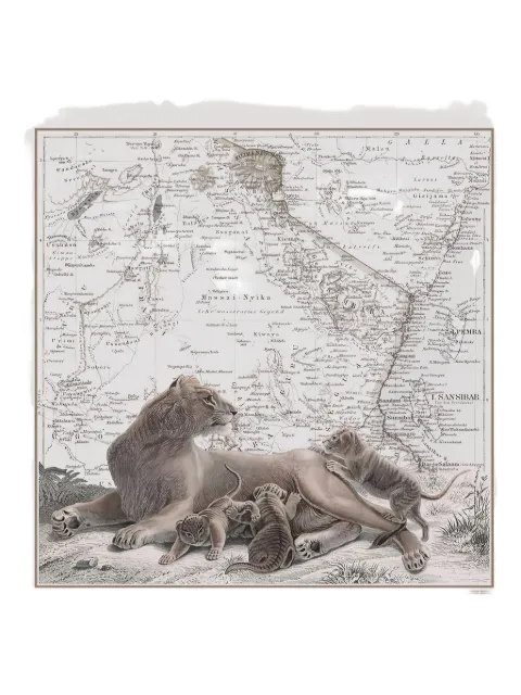MAOULI Neema animal scarf
