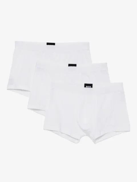 BOSS set de tres piezas de ropa interior stretch con logo en la pretina
