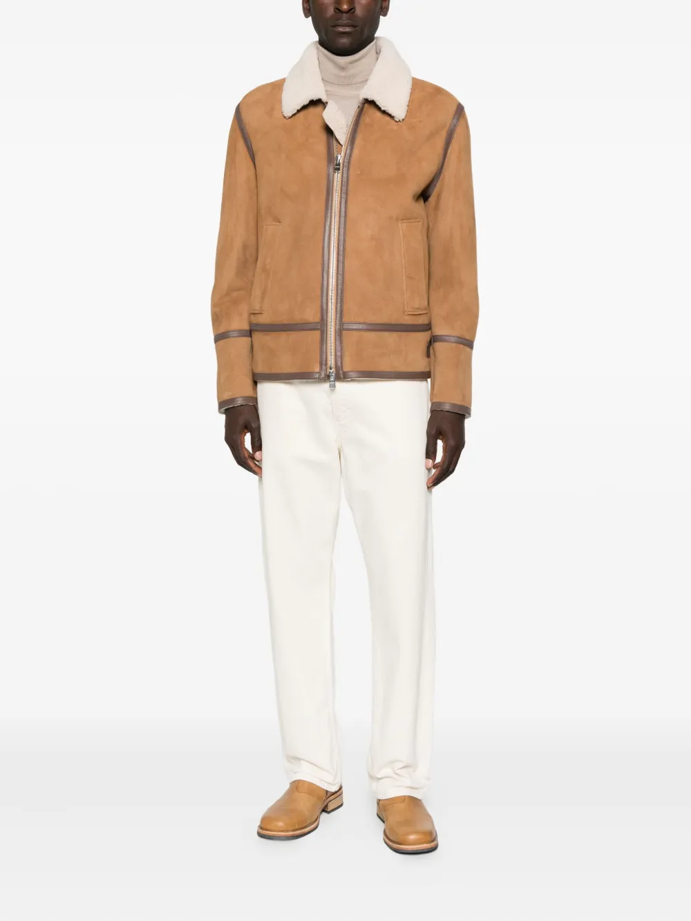 DONDUP zip-up leather jacket | Leather Jackets | Image 2