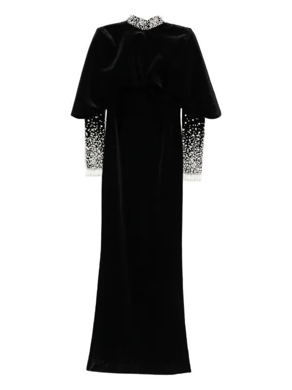 black mini dress with ruffle bottom Elegant Black Off-Shoulder Satin Evening Gown with Pearl High Slit For –  Msikoods Official Store