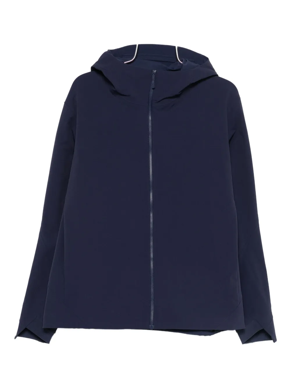 Veilance hooded zip-up jacket | Blue | Image 1