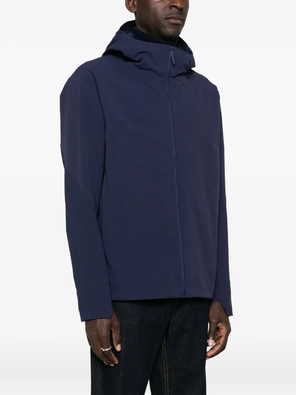 Veilance Jack met capuchon Blauw