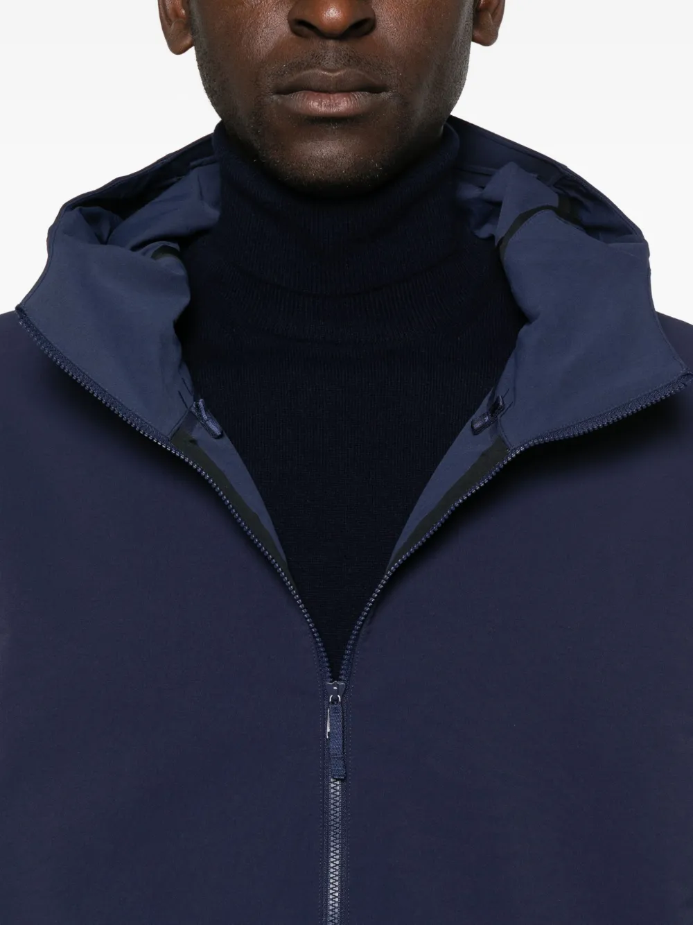 Veilance Jack met capuchon Blauw
