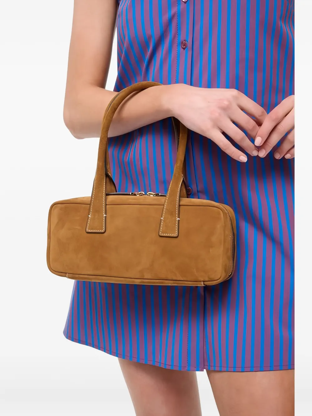 STAUD Dude shoulder bag - Bruin