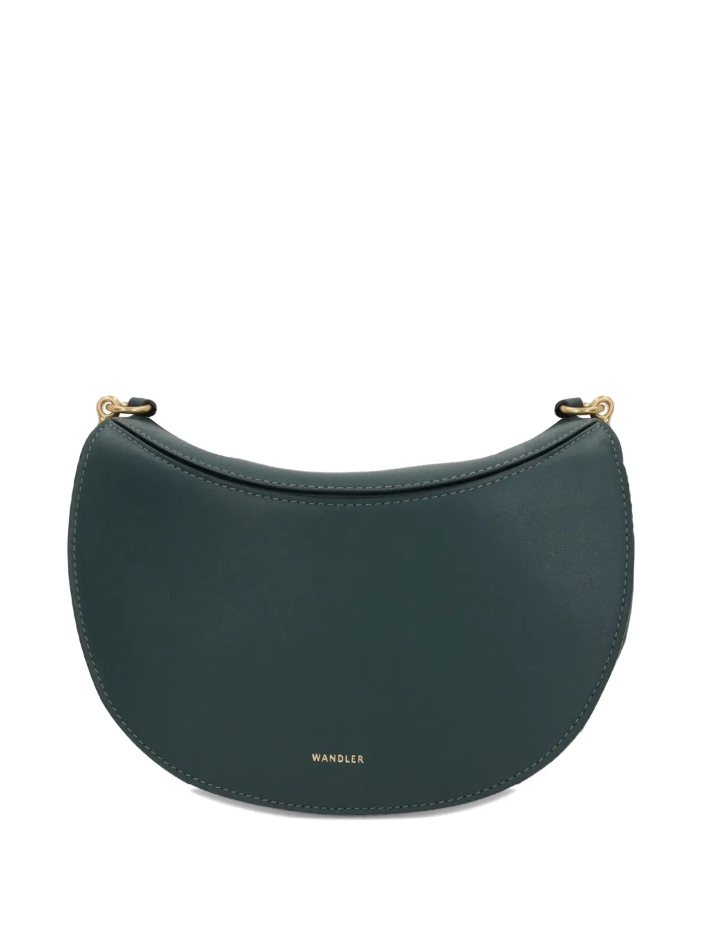 Wandler Kate Gold-tone Cross Body Bag In Green
