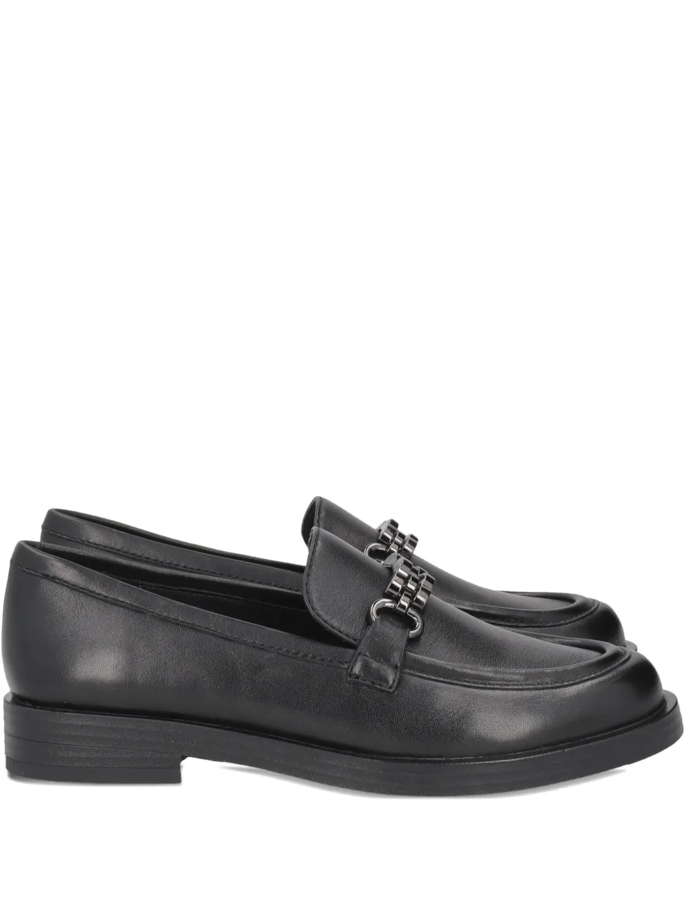 Tosca Blu chain-trim loafers | negro | Image 1