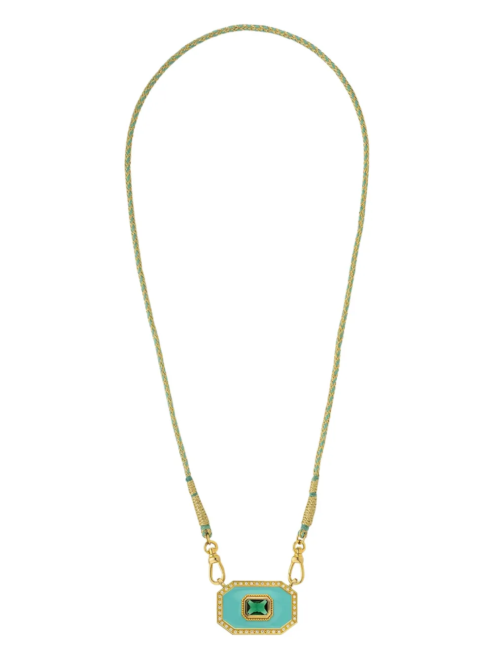 MYA BAY rectangular-pendant necklace | Gold | Image 1