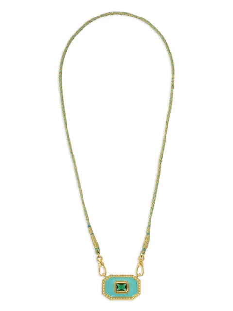MYA BAY collar con dije rectangular