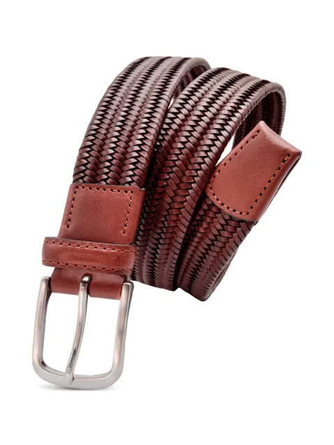 LEYVA BraidGen woven buckle belt