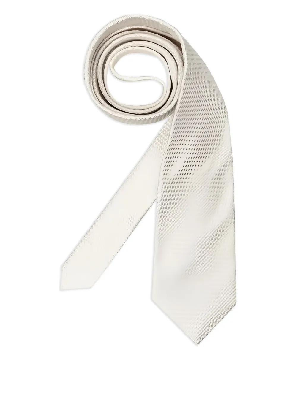 ASCOT patterned tie | Neutrals | Image 1