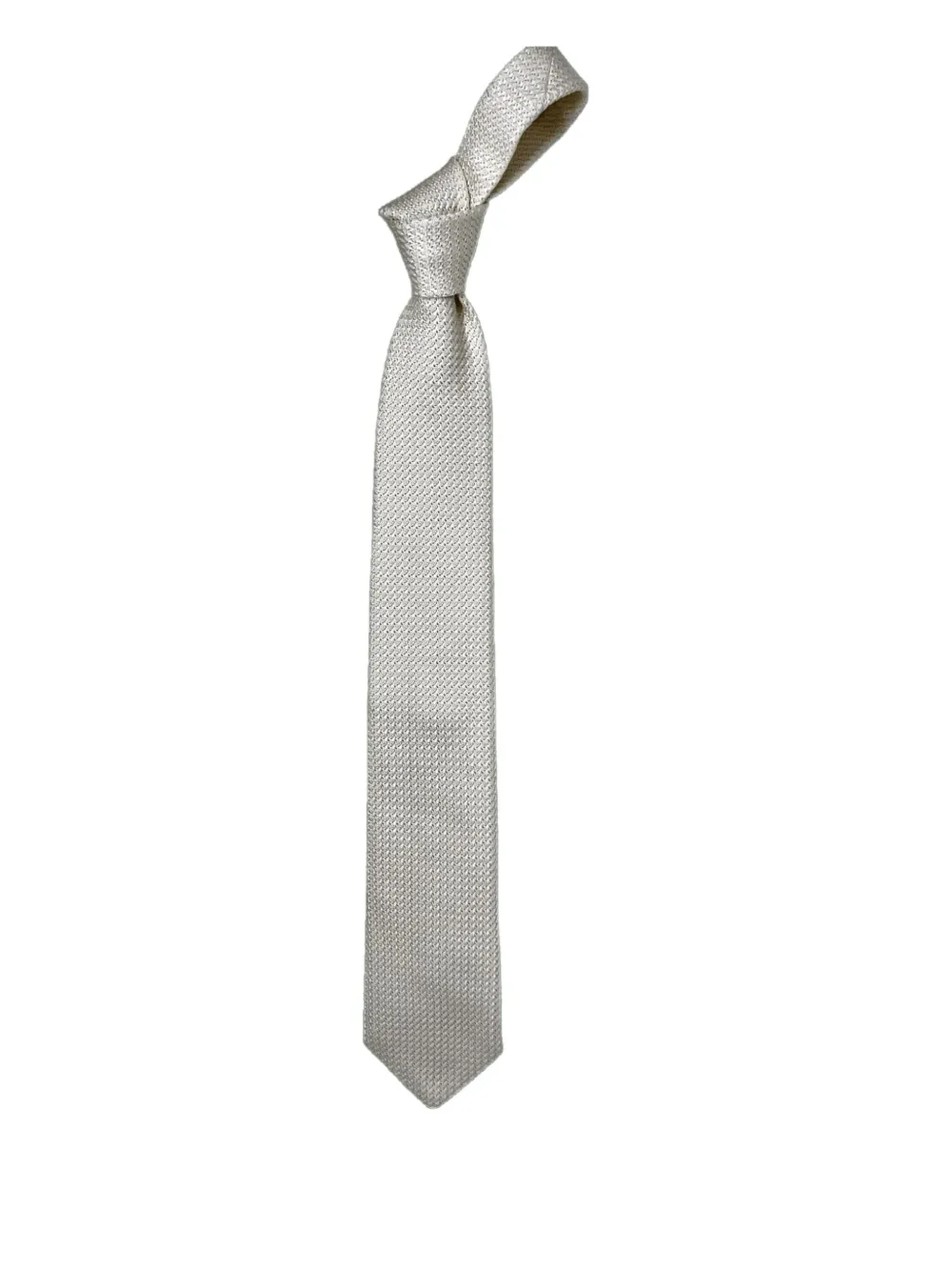 ASCOT patterned tie | Grey | Image 1