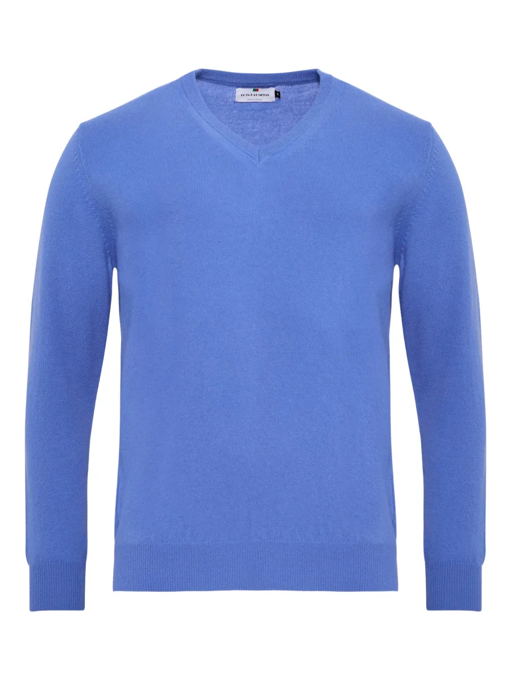 LOJA DAS MEIAS Suéter de lã com gola V | Azul | Image 1