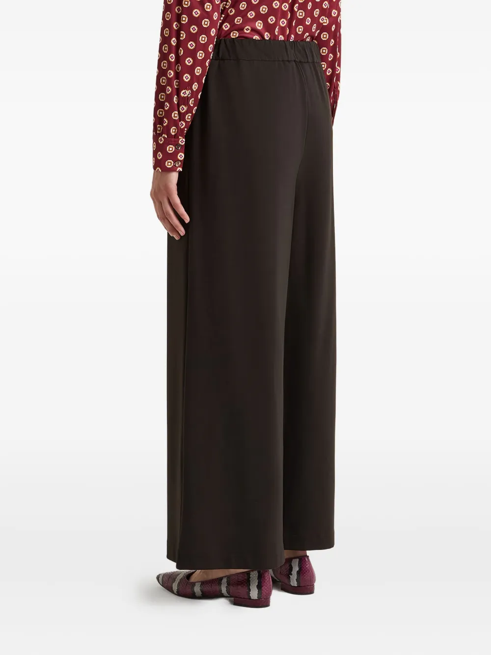 Maliparmi Elasticated-waistband Trousers In Brown