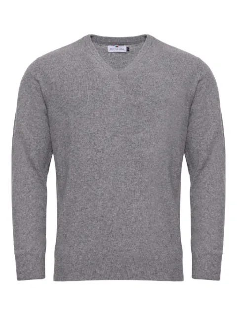 LOJA DAS MEIAS V-neck wool sweater