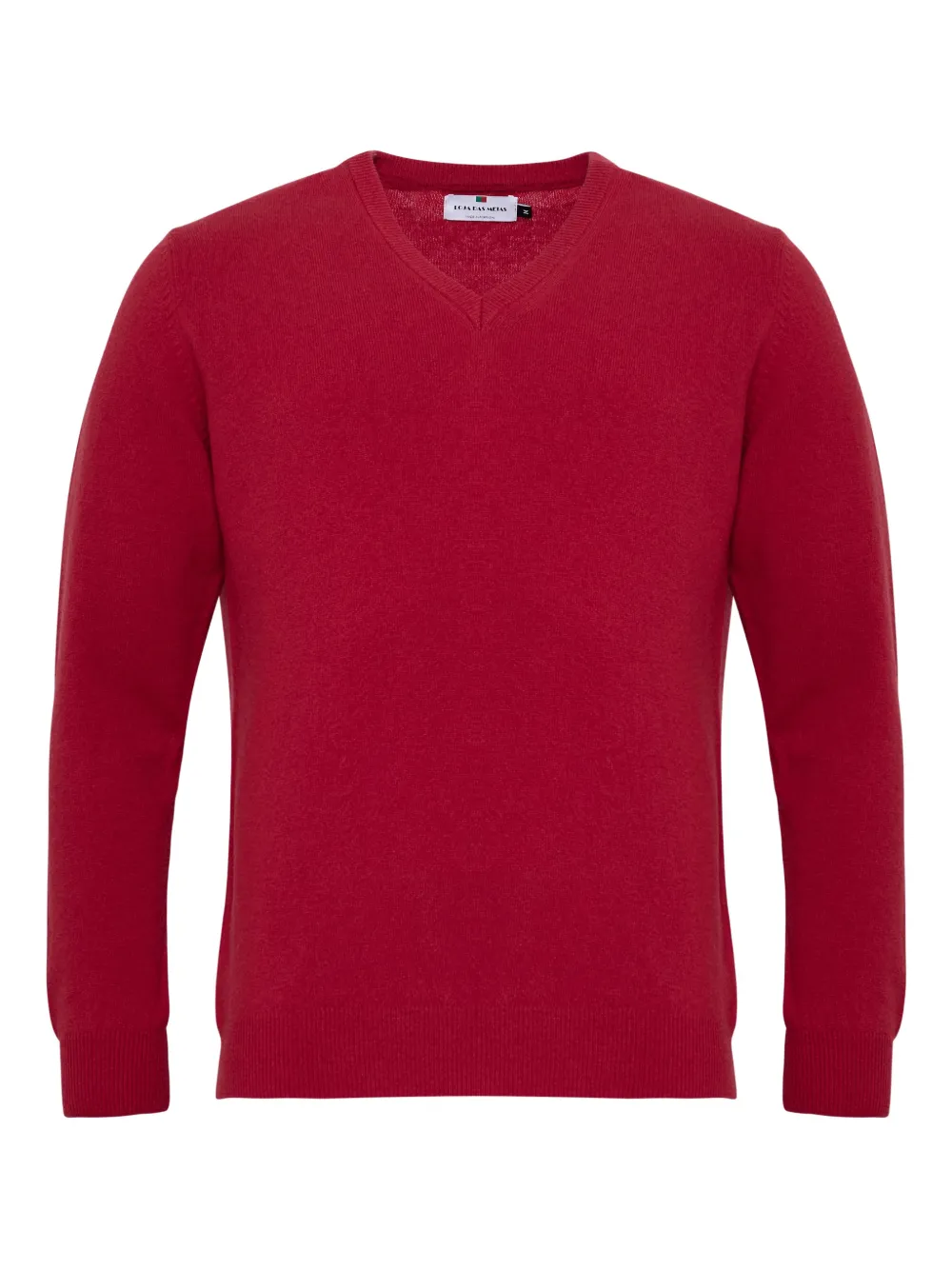 LOJA DAS MEIAS Suéter de lã com gola V | Vermelho | Image 1