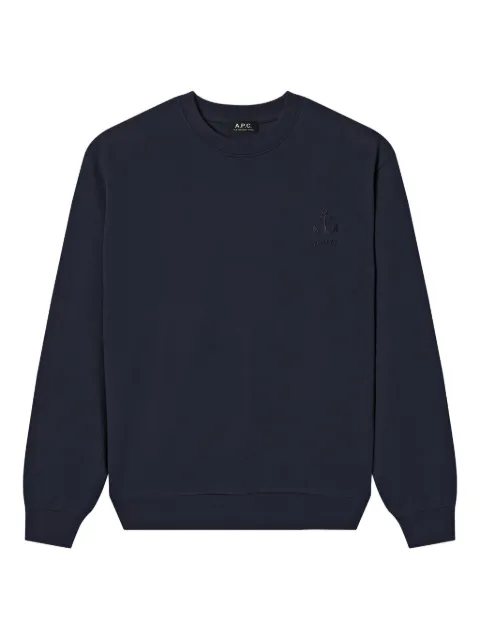 A.P.C. Cohby embroidered sweatshirt