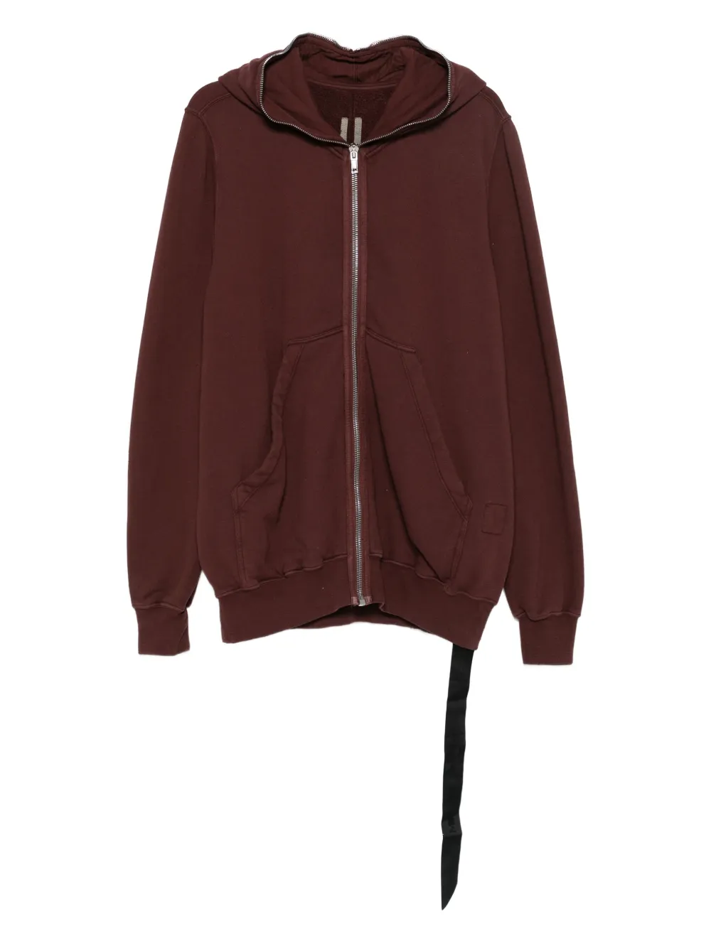 Rick Owens DRKSHDW hoodie con cierre | marrón | Image 1