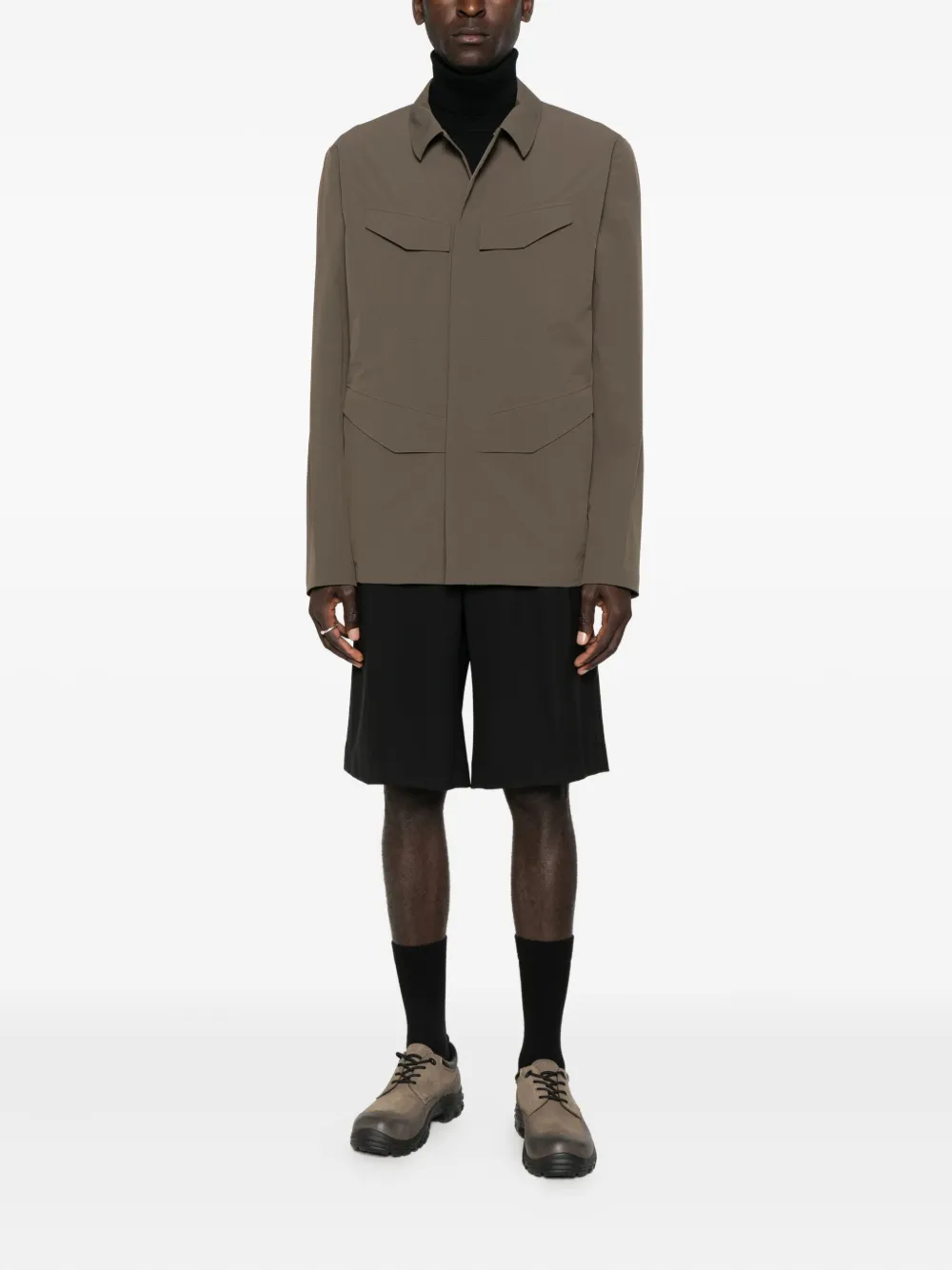 Veilance flap-pocket shirt jacket | Shirt Jackets | Image 2