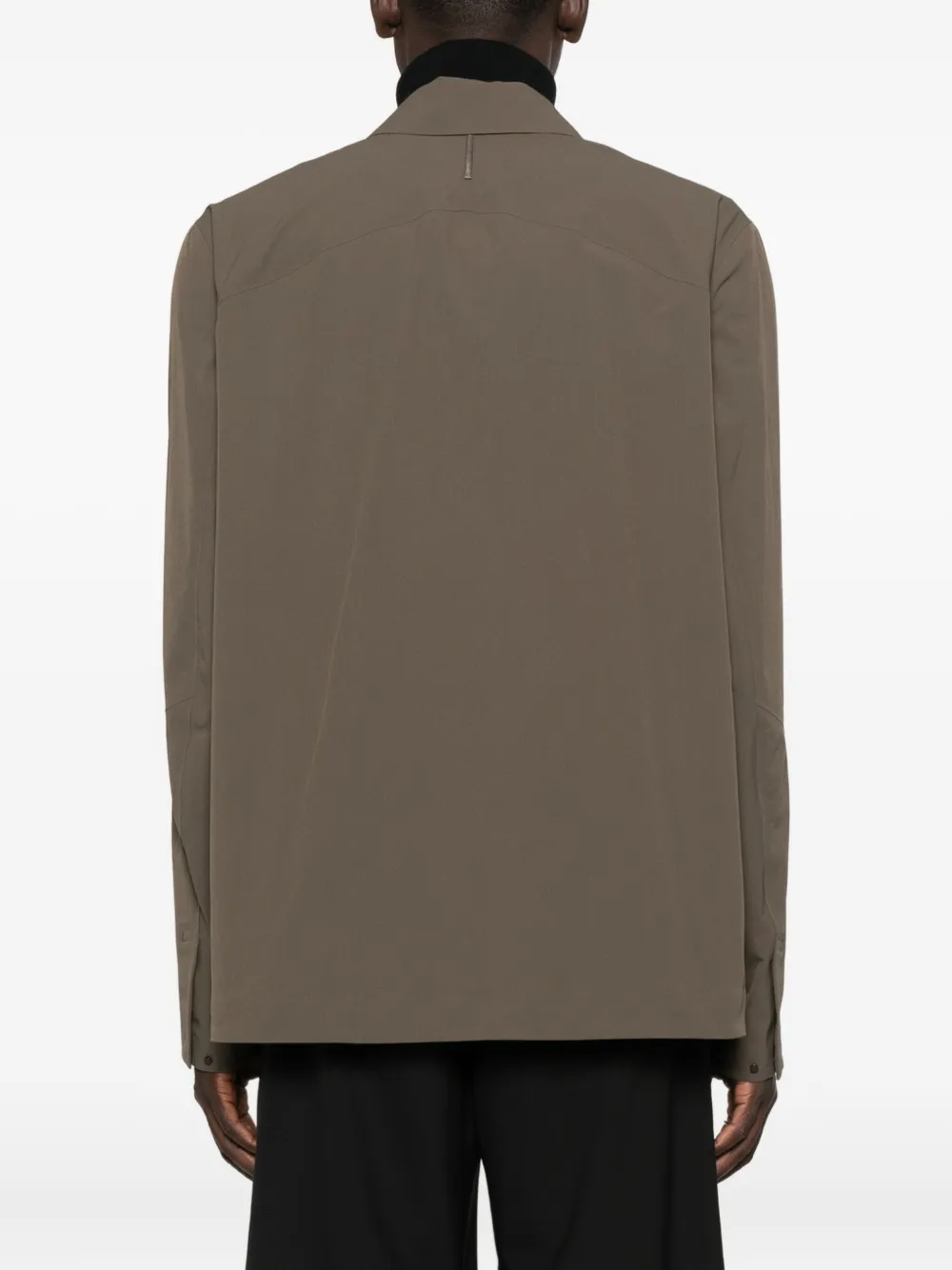 Veilance Shirtjack met klepzak Groen