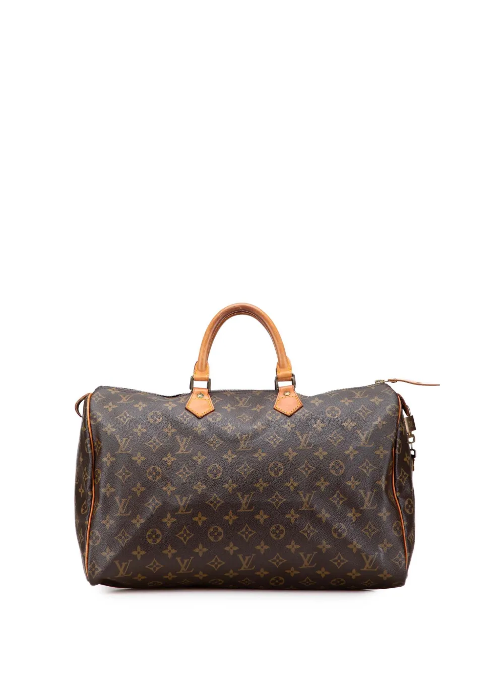 Louis Vuitton Pre-Owned 1986 モノグラム スピーディ 40 ボストンバッグ - ブラウン Louis Vuitton Pre-Owned 1986 モノグラム スピーディ 40 ボストンバッグ - ブラウン