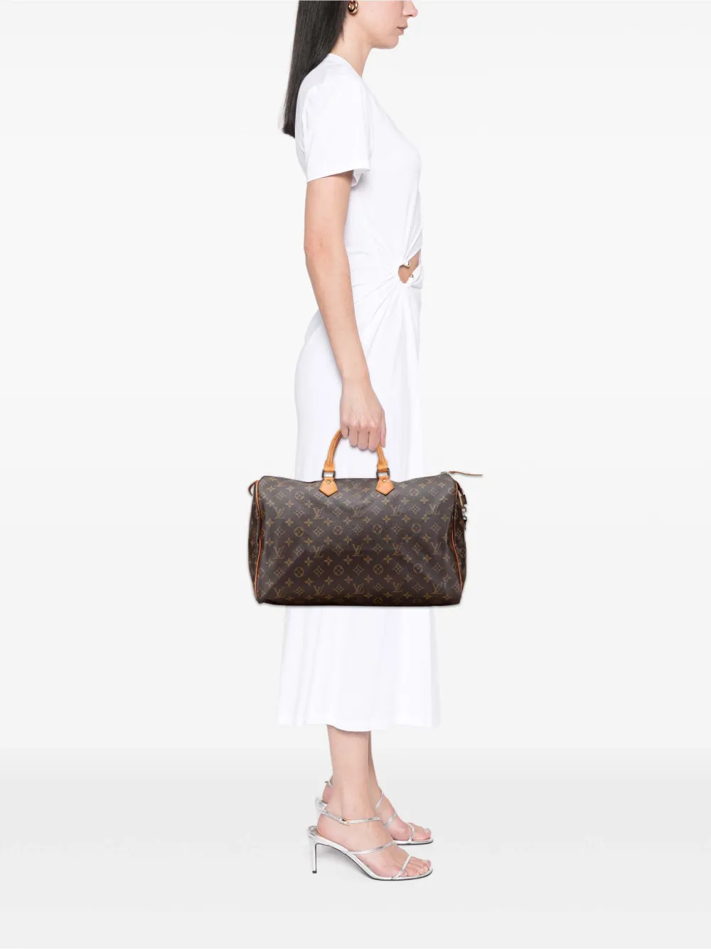 Louis Vuitton Pre-Owned 1986 Monogram Speedy 40 boston bag | Pre-Owned | Image 2