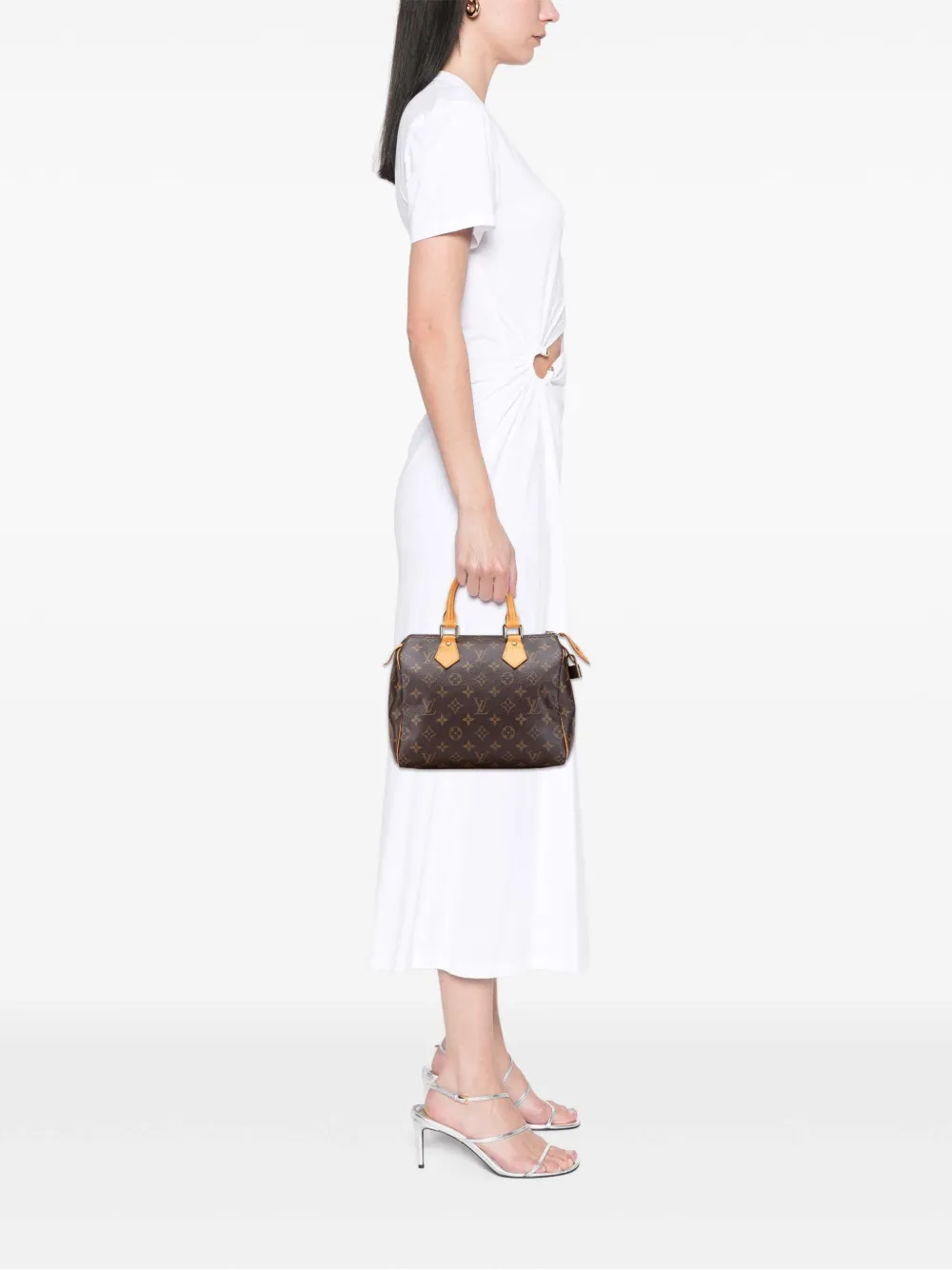 Louis Vuitton Pre-Owned 2004 Monogram Speedy 25 boston bag | Pre-Owned | Image 2