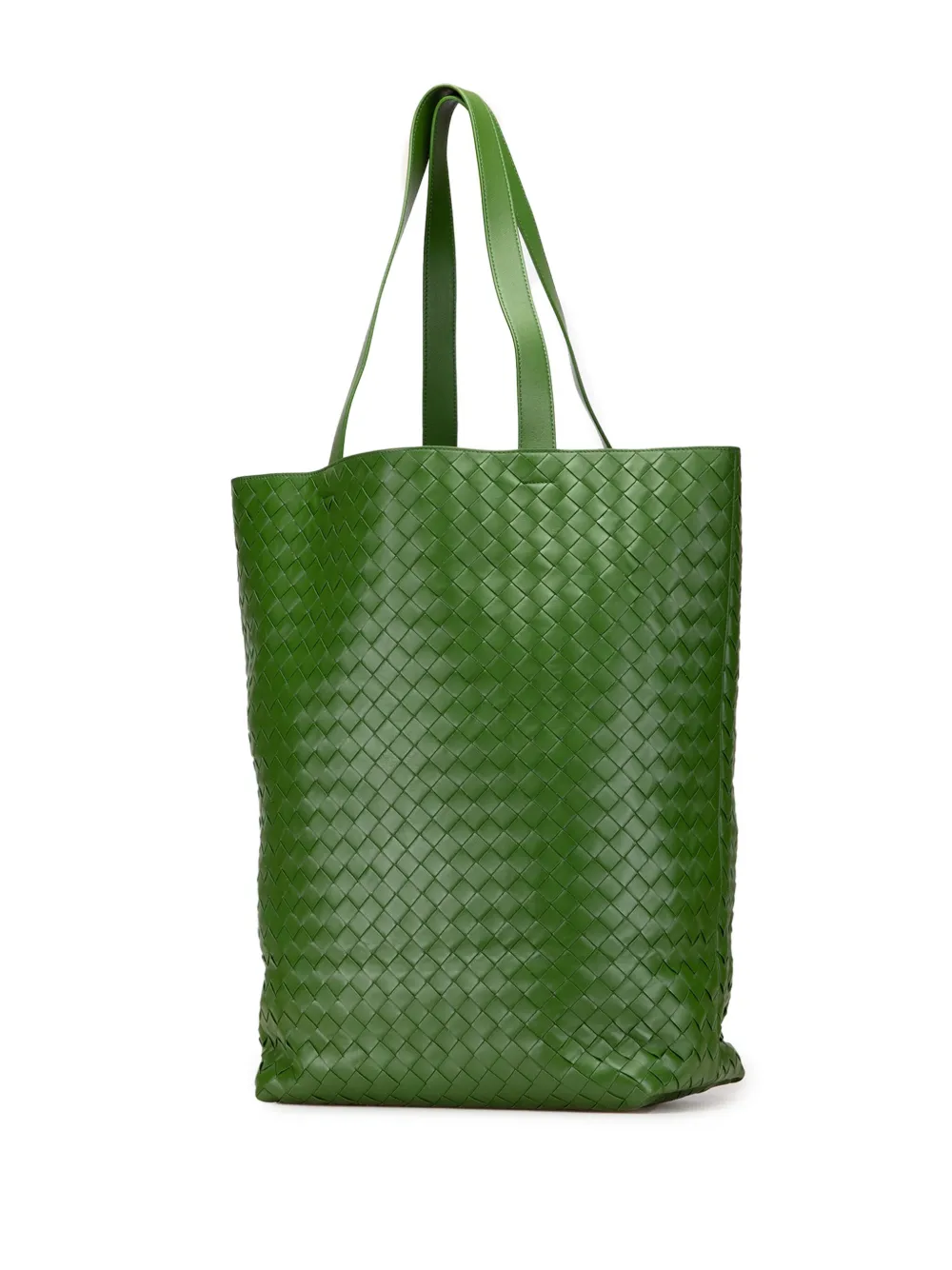 BOTTEGA VENETA グリーンショッパー Bottega Veneta Pre-Owned 2012-2025 ナッパ イントレチャート トート
