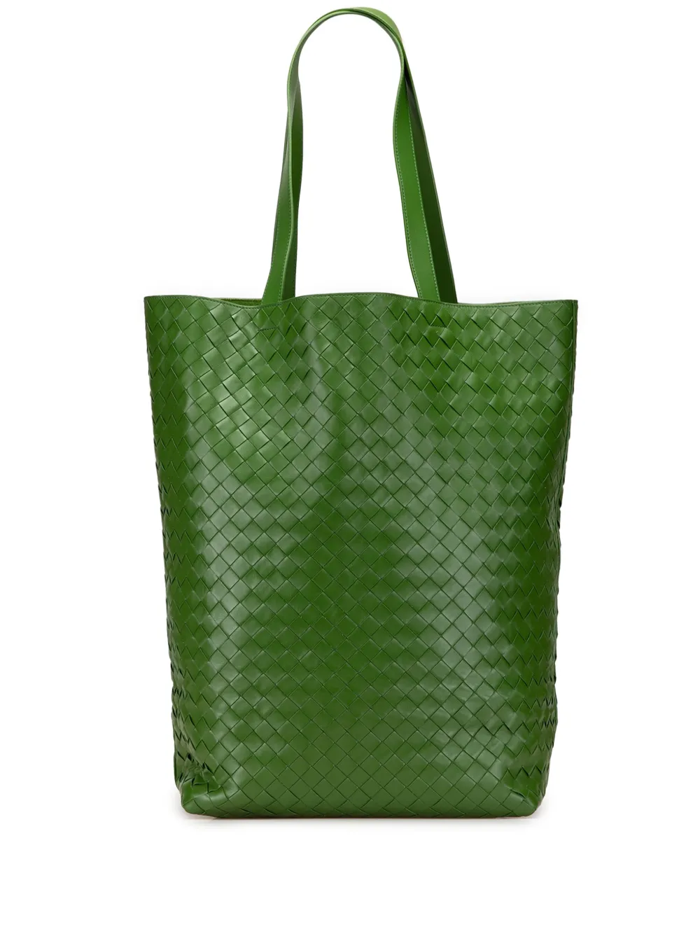 Bottega Veneta Pre-Owned 2012-2025 Nappa Intrecciato tote bag | Green | Image 1