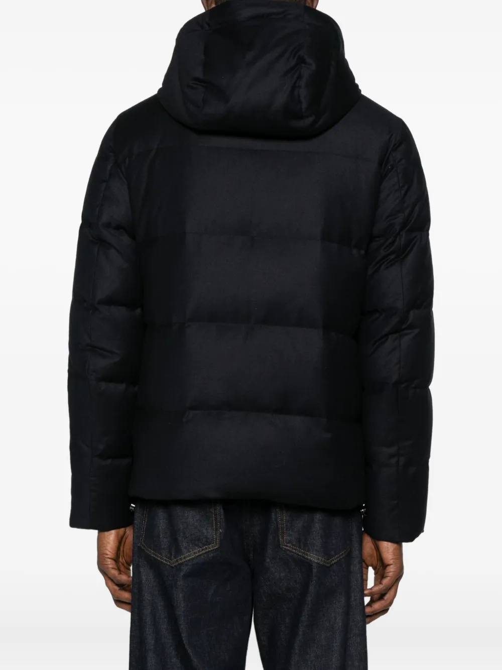 Montecore Hooded Padded Jacket In Black