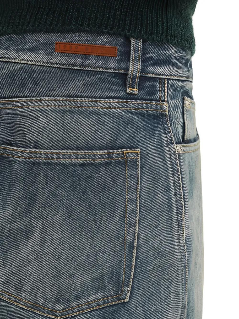 1989 STUDIO Jeans met effect Blauw