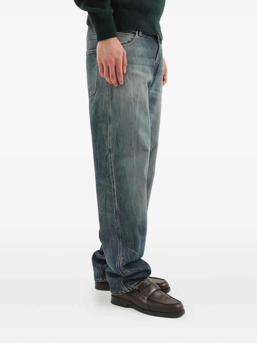 1989 STUDIO whiskering-effect jeans | azul | Image 1