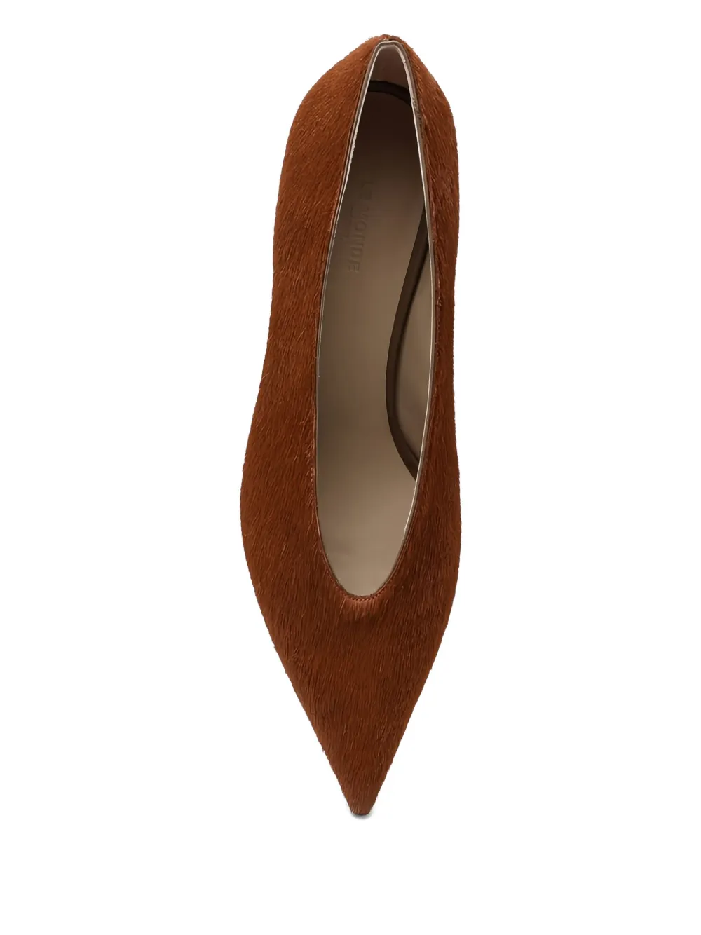 Le Monde Beryl 40 mm Babouche Kitten pumps Bruin