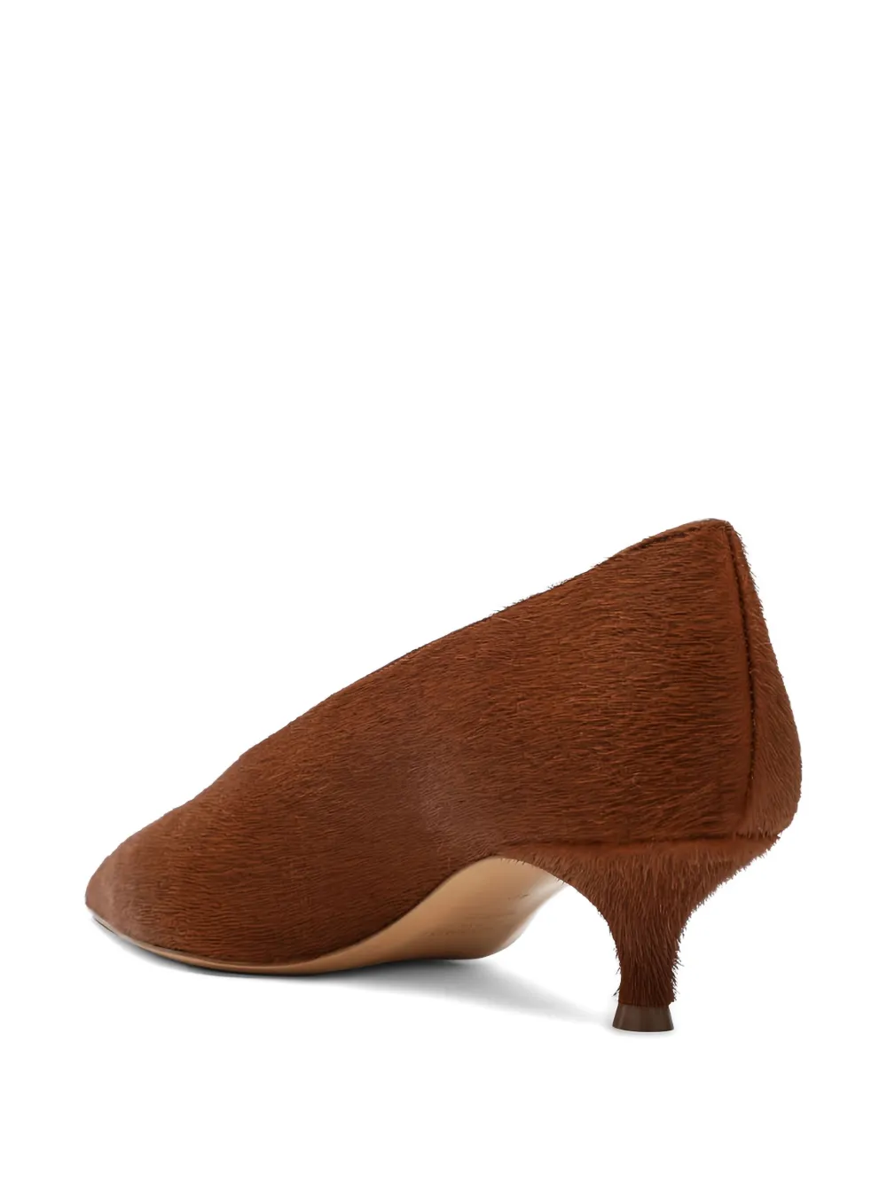Le Monde Beryl 40 mm Babouche Kitten pumps Bruin