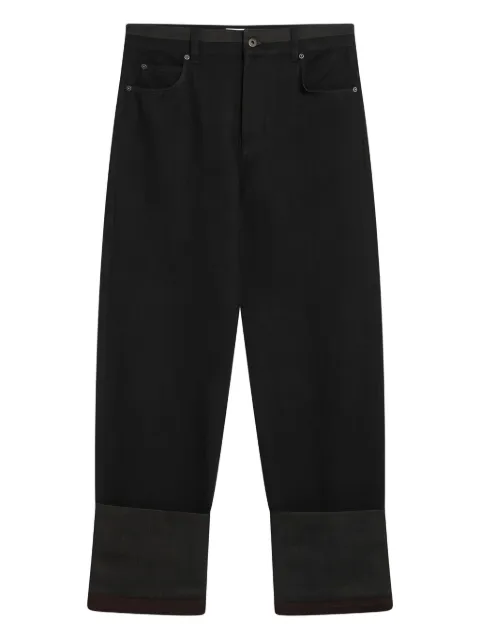 LOEWE turn-up jeans