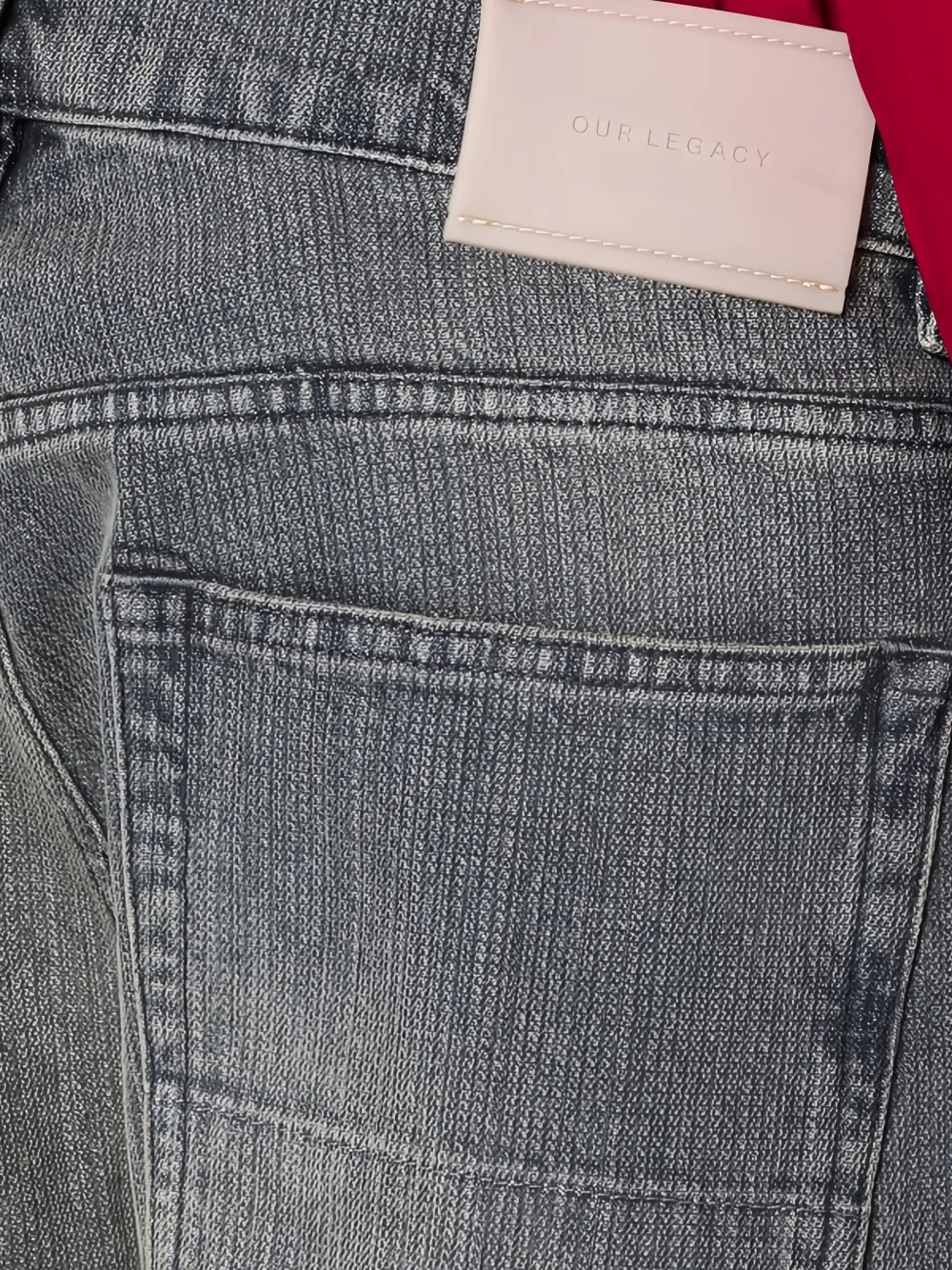 OUR LEGACY Straight jeans Grijs