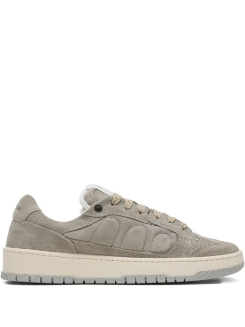 SANTHA tenis bajos de gamuza