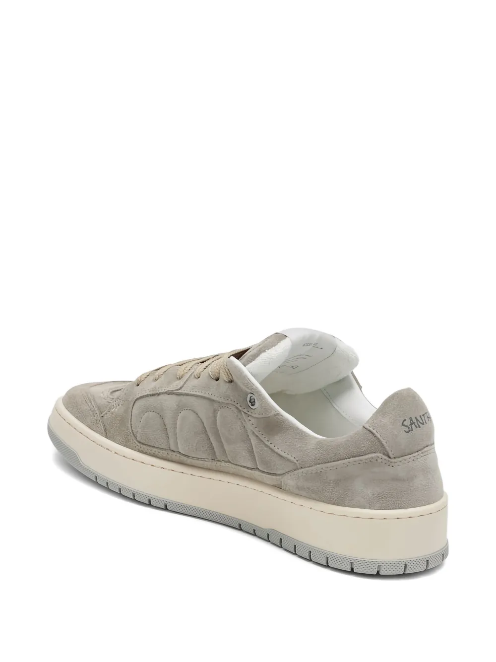 SANTHA Suède low-top sneakers Grijs