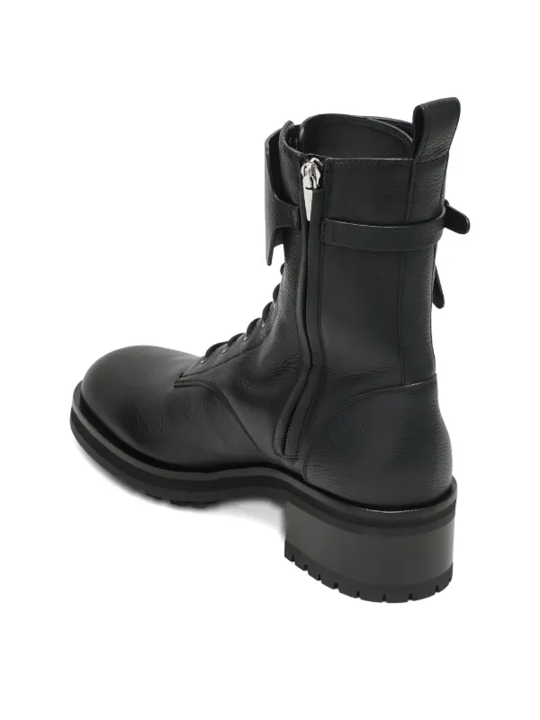 Jimmy Choo Rosabel lace-up Combat Boots | Black | FARFETCH display picture 1