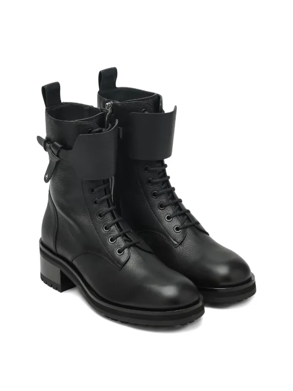 Jimmy Choo Rosabel lace-up Combat Boots | Black | FARFETCH display picture 1